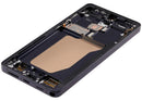Pantalla Samsung Galaxy S26 Ultra 5G negra con frame, repuesto Aftermarket Plus de 120Hz para reparación de display roto.