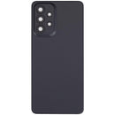 Tapa trasera negra para Samsung Galaxy A33 5G (SM-A336B) con lente de cámara, repuesto de reparación.