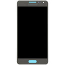 Pantalla LCD original Samsung Galaxy Alpha G850F dorada, para reemplazar display dañado.