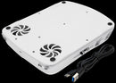 Base de carga Nintendo Switch 2 blanca, accesorio repuesto con puerto de carga para Nintendo Switch y Switch OLED.
