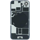 Tapa trasera rosa claro OEM Grade A para iPhone 17e, con magneto MagSafe y NFC. Ideal para reparación de pantalla rota.