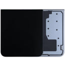 Tapa trasera original Samsung Galaxy Z Flip 6 5G negra, back cover de cristal para reparación SM-F741B.