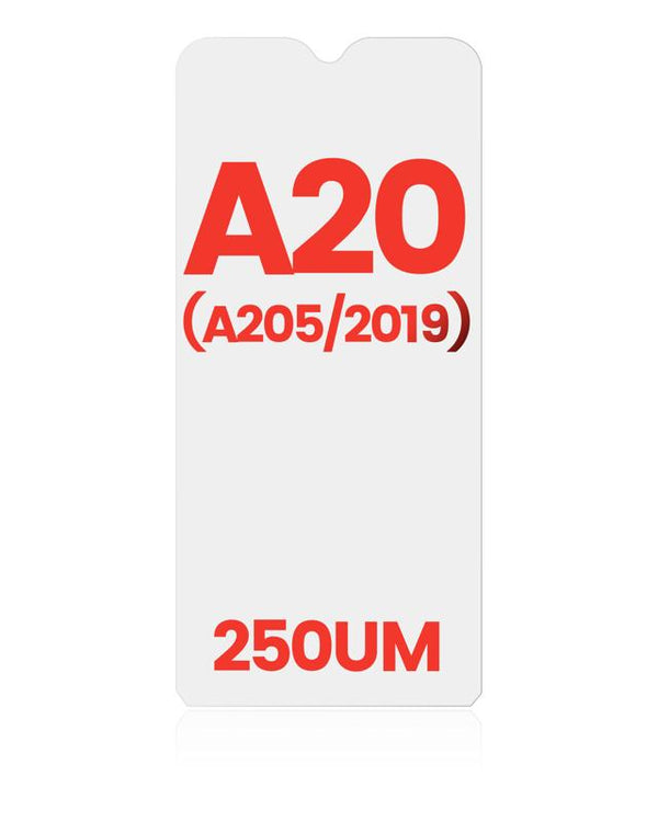 OCA para Samsung Galaxy A20 (A205 / 2019) paquete de 10 (250um)
