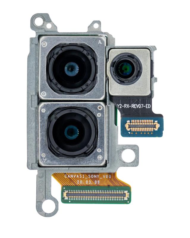 Reparación de módulo de cámara trasera para Samsung Galaxy S20 Plus 5G US Version en Guatemala.