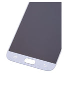 Pantalla OLED refurbished para Samsung Galaxy J7 Pro (J730 / 2017) en azul/gris, repuesto para reparación de display.
