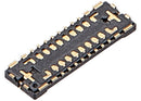 Conector FPC de 16 pines para cámara frontal de iPhone 17 Pro/Pro Max, repuesto de reparación.