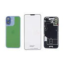 tapa trasera original con MagSafe Magnet, NFC y Flashlight Flex iPhone 17 (Mist Blue)