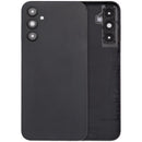 Tapa trasera negra para Samsung Galaxy A14 5G (A146) con lente de cámara, repuesto aftermarket.