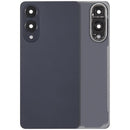 Tapa trasera con lente de cámara Samsung Galaxy S25 Edge en Guatemala, disponible en color Titanium Jetblack.