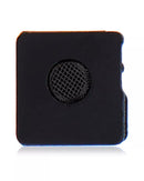 Soporte de Flex de Encendido y Flash con Malla de Microfono para iPhone 13 / 13 Mini (Negro) (Paquete de 10)