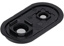 Lente de cámara trasera con bisel para Samsung Galaxy A07 4G (A075) negro, repuesto de cristal.