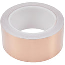 Rollo de papel cobre metálico de 5 cm x 20 m para artesanías, manualidades y decoración.