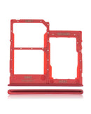 Bandeja Dual SIM Samsung Galaxy A41 (A415 / 2020) en Guatemala para reparaciones y repuestos, disponible en color Prism Crush Red.