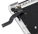 Tapa superior plateada usada de MacBook Pro 13" A2159 (2019) con batería y teclado ANSI US.