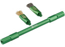 Cepillo doble 2UUL CL15 para limpieza profunda de motherboard y PCB, ideal para eliminar flux en micro soldadura.