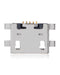Puerto de carga Micro B - 05 Pin con 4 puntos de anclaje