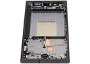 Pantalla soft OLED de repuesto para Samsung Galaxy S24 Ultra, 120Hz, con marco negro titanio.