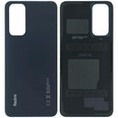 Tapa trasera de vidrio negra original para Xiaomi Redmi Note 11 (2201117TG), sin lente de cámara, repuesto para reparación.