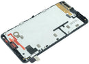 Pantalla LCD táctil original negra para Microsoft Lumia 640 RM-1072, ideal para reemplazar display roto.