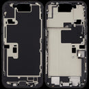Encuentra la carcasa de marco medio con puerto de carga flex y piezas pequeñas para iPhone 16 Pro en Guatemala.