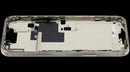 Chasis medio iPhone 16 Pro Max Natural Titanium usado, con pequeñas partes para reparación.