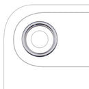 Anillo de cámara trasera bezel para iPhone Air Sky Blue, repuesto para reparación Apple.