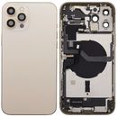 Tapa trasera con puerto de carga flex iPhone 12 Pro Max (Gold)