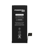 Batería POWERCELL PRO para iPhone 5SE con 1624 mAh, disponible en Guatemala para reparaciones y partes originales.