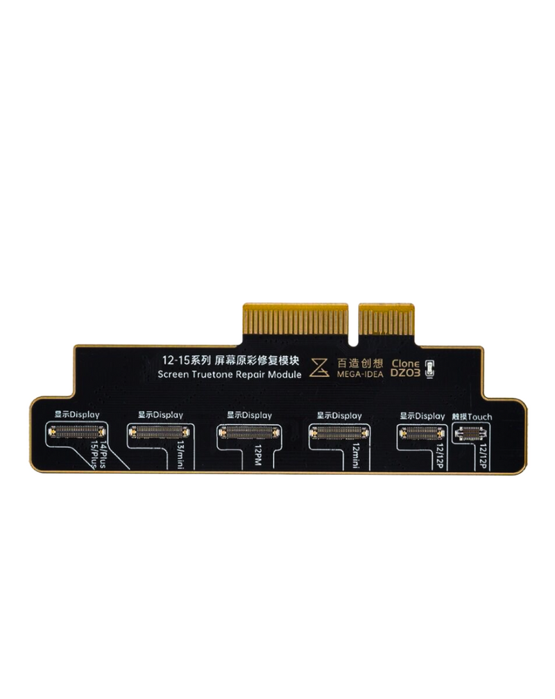 Placa de reparación True tone QianLi Mega-Idea DZ03 para iPhone disponible en Guatemala en distribuidores mayoristas.