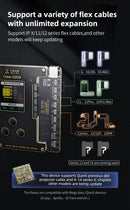 Encuentra la Placa QianLi Mega-Idea 7 en 1 DZ03 para reparación de baterías y clon de Face ID en Guatemala.