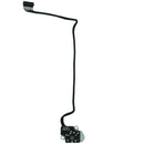 Cable flex jack de audio plateado para MacBook Neo 2026, con conector de audífonos original, pieza de repuesto.