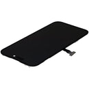 Pantalla de repuesto AQ7 3.0 para iPhone 14 Pro, 120Hz, con bordes negros y conector flexible.