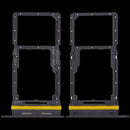 Bandeja SIM dual premium para Samsung Galaxy A17 4G en Guatemala, disponible en color negro con garantía.