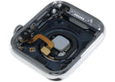 Tapa trasera original plateada de acero inoxidable para Apple Watch Series 6 (44mm), modelo A2292, A2294, A2376.
