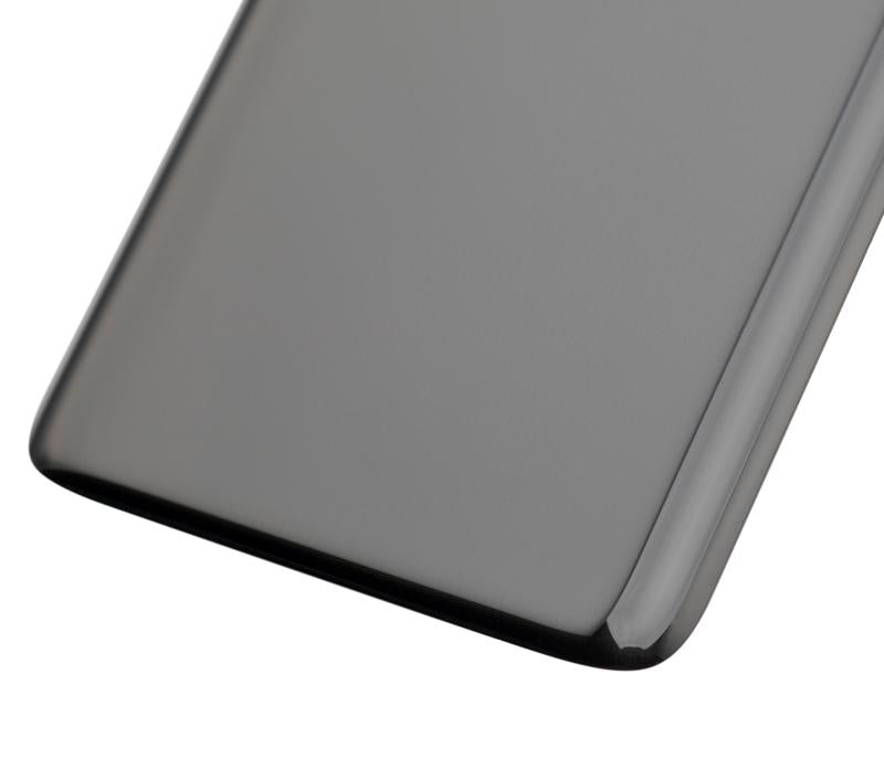 Tapa trasera de cristal para Motorola Moto G8 Power (XT2041-1 / XT2041-3 / 2020) (Negro Humo)