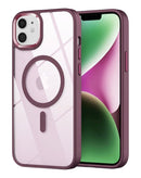 Compra el case magnético transparente CHERRY para iPhone 11 en Guatemala, ideal para proteger tu dispositivo con estilo.