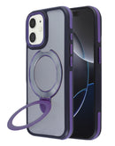 Encuentra el mejor case transparente mate con carga wireless y soporte para iPhone 11 en Guatemala.