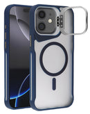 Funda transparente mate con soporte para cámara y carga inalámbrica para iPhone 11 en Guatemala - Encuentra la mejor funda en una tienda de accesorios para iPhone en Guatemala.