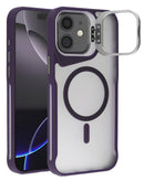 Encuentra el mejor estuche transparente mate con soporte para cámara y carga inalámbrica para iPhone 11 en Guatemala.