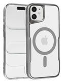 Encuentra la mejor funda magnética transparente para iPhone 11 plateado en Guatemala.