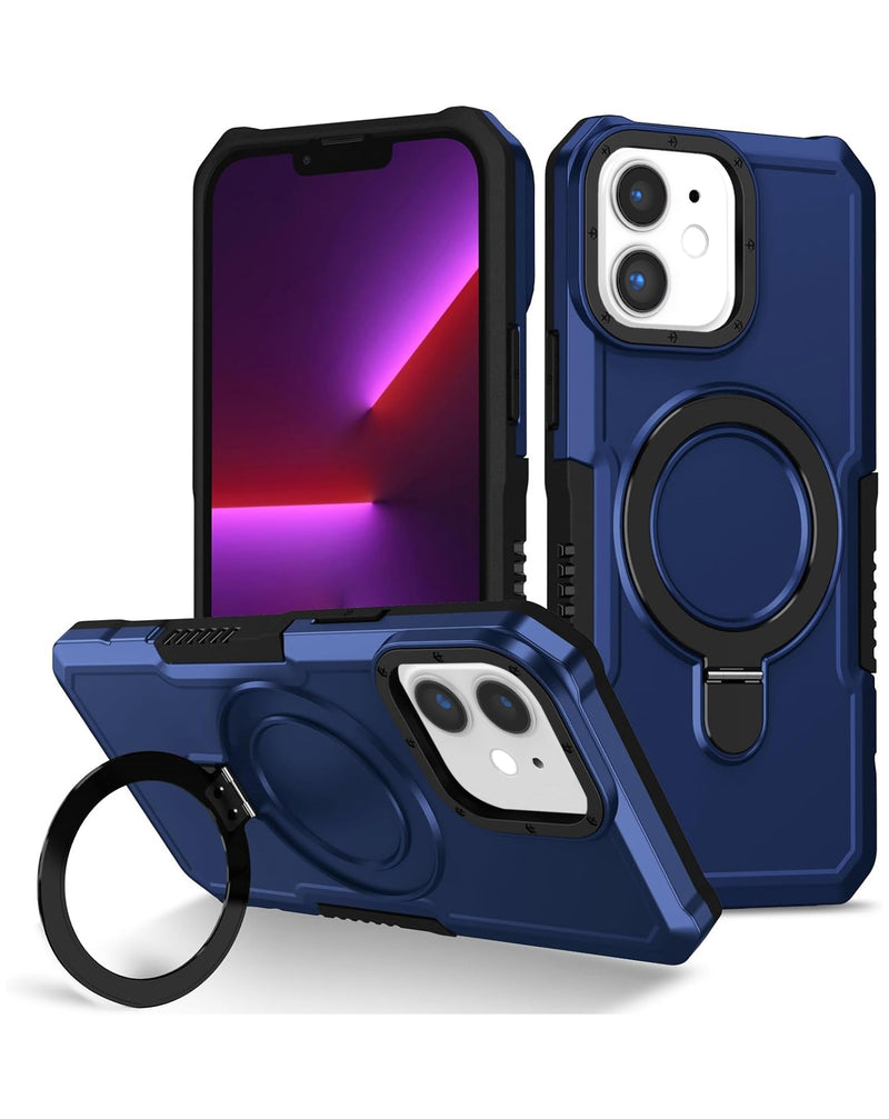Protege tu iPhone 11 con un case PC antichoque con portador de anillo en Guatemala.