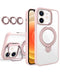 Compra la funda transparente magnética con lente de cámara para iPhone 11 en Guatemala, ideal para proteger tu dispositivo y tomar fotos de alta calidad.