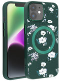 Encuentra el mejor case de carga inalámbrico con diseño de flores para iPhone 11 en Guatemala.