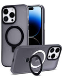 Encuentra la funda de carga inalámbrica Carbon con soporte circular para iPhone 11 en Guatemala.