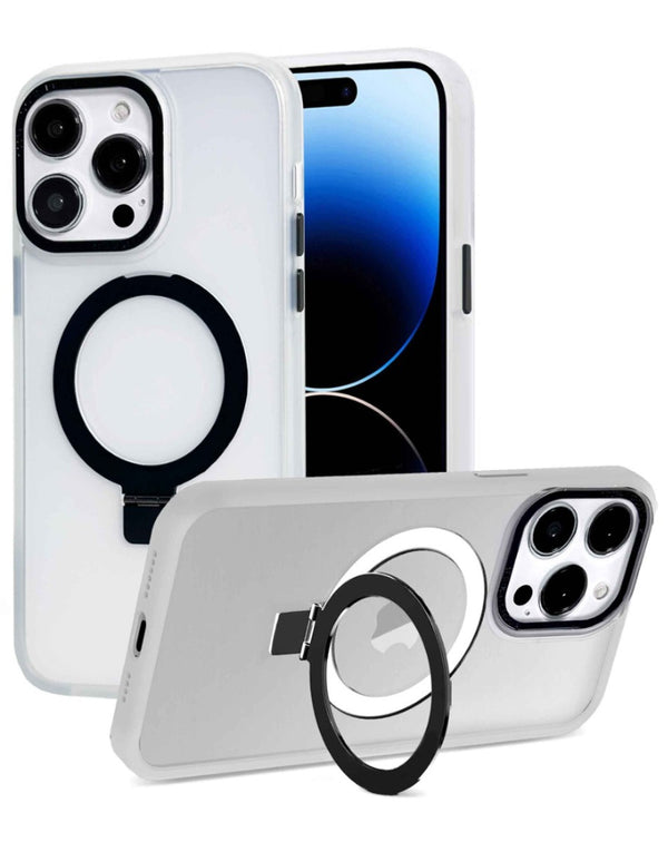 Funda Carbon con soporte de anillo y carga inalámbrica para iPhone 11 en Guatemala.