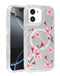 Encuentra la funda transparente con cargador inalámbrico Flower Design Estilo 1 para iPhone 11 en Guatemala, disponible en SlowBack como mayorista.