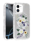 Encuentra la funda transparente Flower Design con cargador wireless para iPhone 11 en Guatemala, al mejor precio en SlowBack.