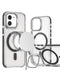Encuentra la funda magnética transparente delgada con soporte para cámara para iPhone 11 en Guatemala, ideal para proteger tu dispositivo con estilo.