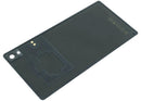 Tapa trasera de vidrio original negra para Sony Xperia Z3 (modelos D6603, D6653), repuesto de back cover.