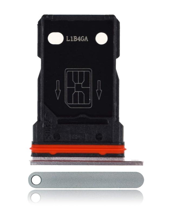 Bandeja para tarjetas SIM Dual para OnePlus 8 (Plata Polar)